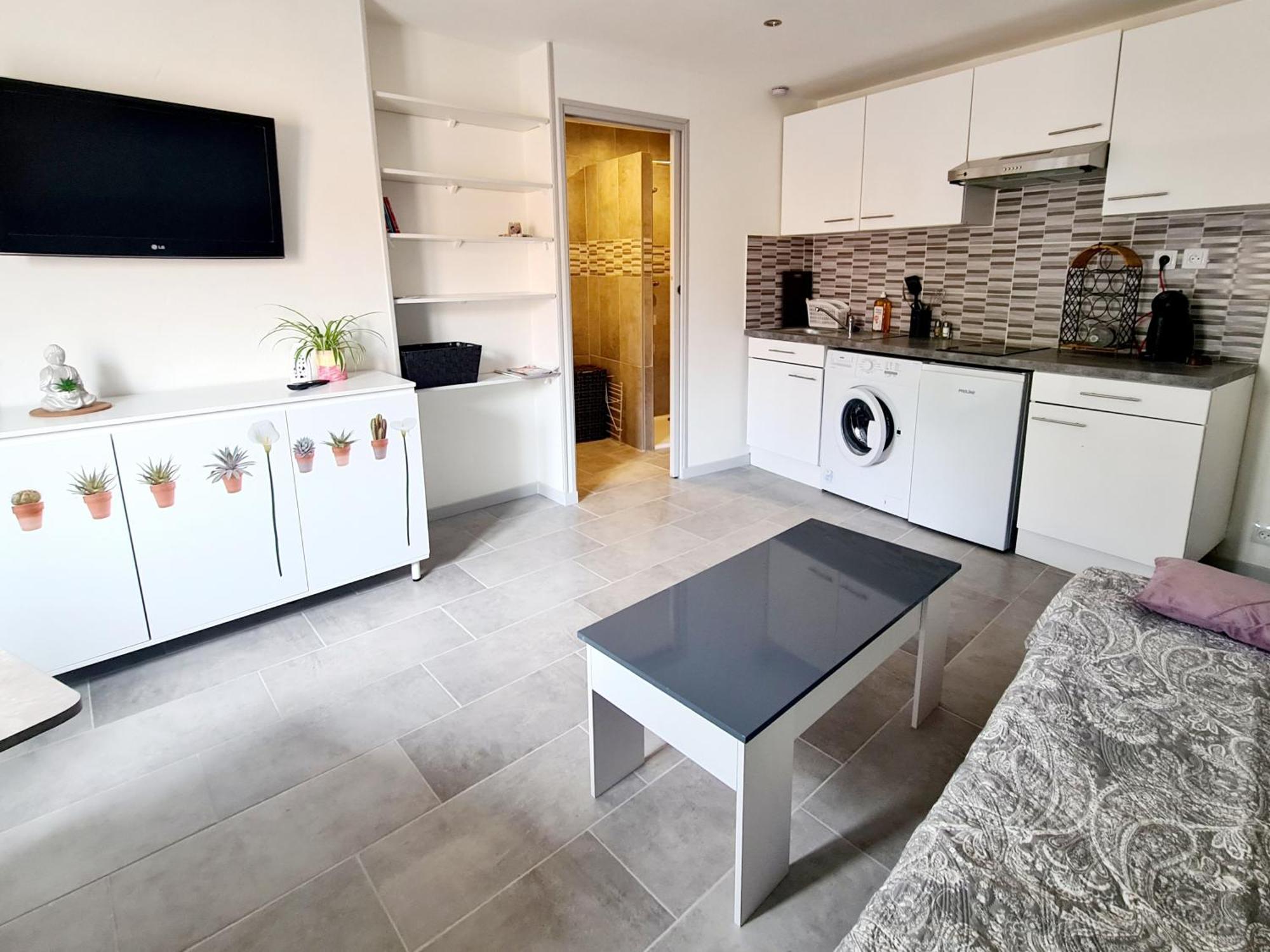 Studio Heltymie 4-Velos Bienvenus-Parking Gratuit Appartement Portiragnes Buitenkant foto